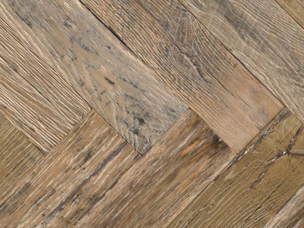 HERRINGBONE HISTORIC BOSTON OAK 115 X 15 X 575MM